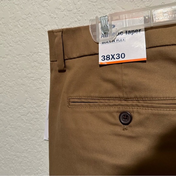 Old Navy Athletic‎ Taper Flex Khaki Pants 38x30 - Picture 3 of 5